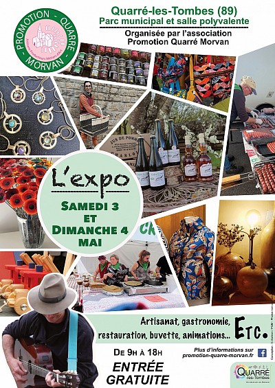 Affiche L'Expo 2025 Quarré les Tombes